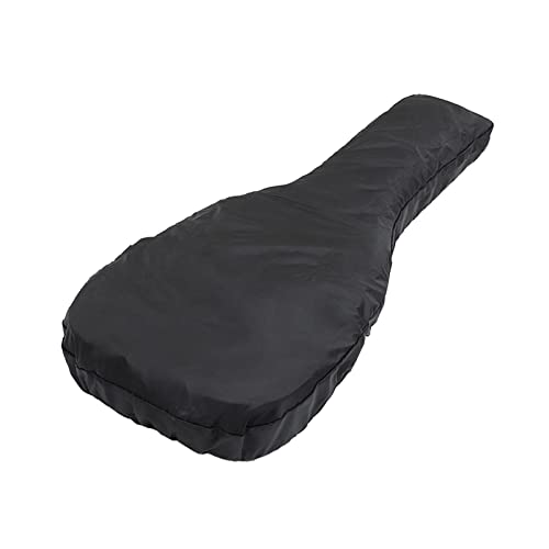 Guitar Backpack Dust Cover Instrument Bag Rain Cover Protective Dustproof Portable Replacement Reusable Black Bass Case Cover for Classical, Guitar