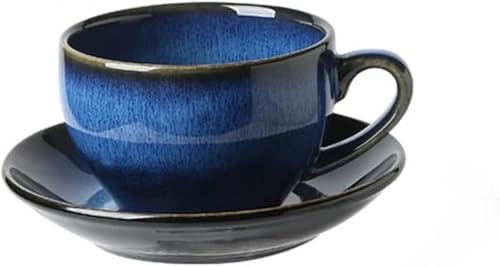 AOBOPO 窯変 コーヒーカップセット マグカップ レトロ風・北欧風 陶器製 オフィス・和朝食に最適 ウォーター・コーヒー・ティーに使用可能 見栄えの良い・かわいい 素敵なカップセット
