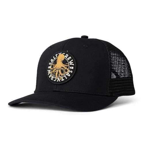 Chapeau de camionneur rétro Salty Crew visière courbée filet respirant
