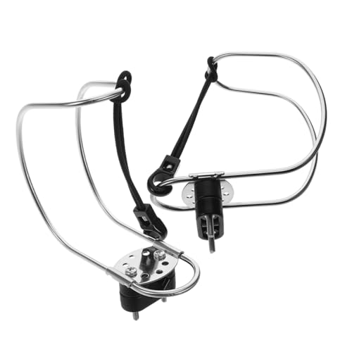 Zerodeko 2 Piezas Soporte Aro Salvavidas Acero Inoxidable Soporte Anillo Salvavidas para Yates Barcos Fácil Acceso Liberación Rápida Resistente