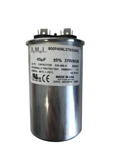 Condensateur de moteur 45UF stabilisateur 370 VAC anti-surchauffe pour pompe