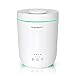 Aigostar Misty-Umidificatore ambiente Bambini 2,2L, Umidificatore Ultrasuoni a Riempimento Superiore,diffusore di oli essenziali-Bianco,timer da 8 ore, 2 Regolabile Nebbia, 7 luci che cambiano colore