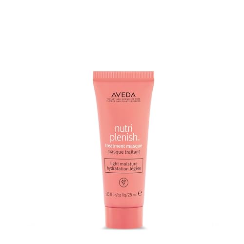 Aveda Nutriplenish Treatment Masque Light Moisture | Conditioning Hair Mask for Fine to Medium Dry Hair | Organic Pomegranate Oil, Coconut Oil, Mango Butter | 98% Naturally Derived*, 25ml