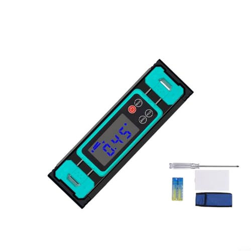 Regla de nivel digital con imán y pantalla retroiluminada para carpintería de madera 2