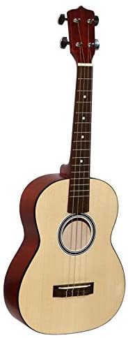 UKULELE STANDARD BARITONO MADE IN EUROPE TAVOLA ABETE ROSSO TOP IN MASSELLO TASTIERA IN PALISSANDRO