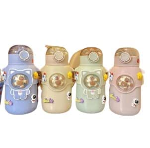 Manan Decor Kawaii Water Bottle for Girls Cute Water Bottles withi Bear ...