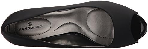 Bandolino Women's Rainaa Pump, Black Lycra, 8 | Image 4