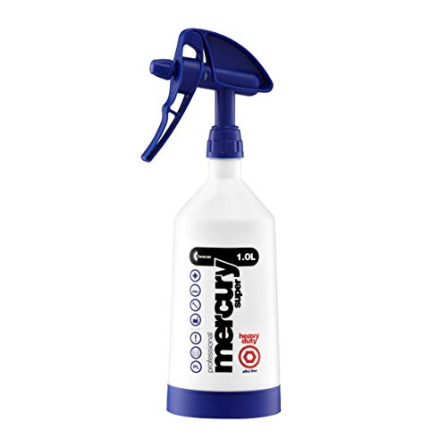 KWAZAR Sproeifles MERCURY AVITON ALKALINE BLAUW spuitfles 1,0 liter