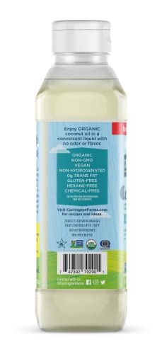 Carrington Farms Coconut Cooking Oil, 16 Ounce #TOP4