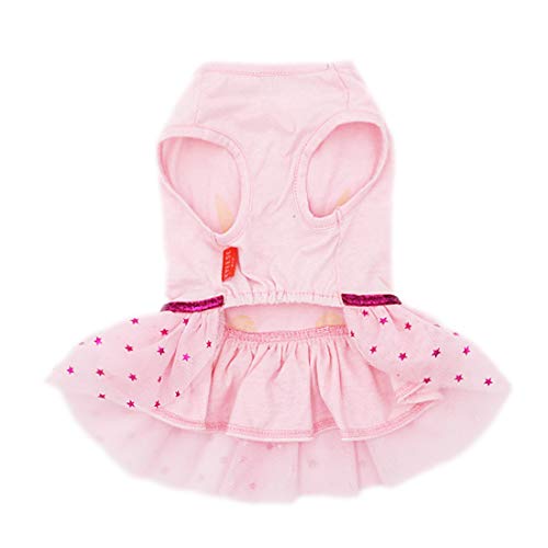KYEESE Dog Dresses Unicorn Pink Dog Party Dress for Small Dog Sundress Dog Birthday Tutu Dress - Image 2