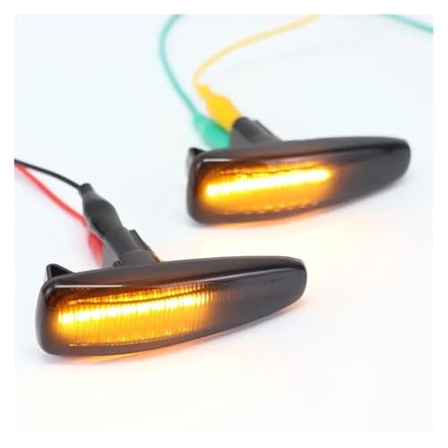 Intermitente lateral bmw luz LED intermitente dinámica para Mitsubishi Lancer Evolution X 3