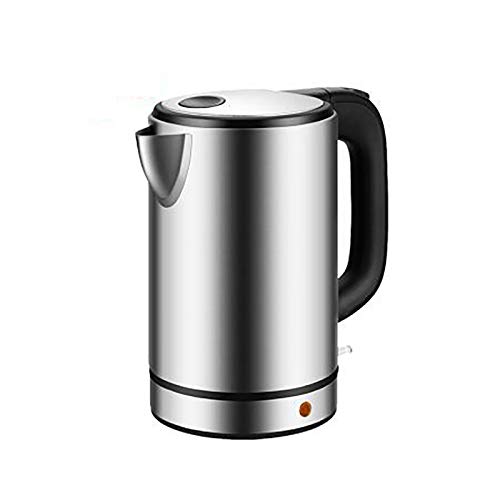 Tetera eléctrica QWEASDF acero inoxidable 1.7 L miniatura 1