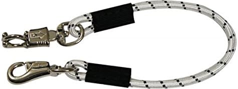 Showman 24" Bungee Cross Tie with Quick Release Panic Snap & Heavy Duty Bull Snap