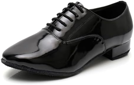 YCALCP Latijnse dansschoenen heren Veters Standaard Moderne