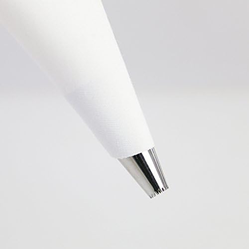 Miniatura 5 de Jennice House Juego de bolsas de pastelería, 3 paquetes de bolsas reutilizables de lona de algodón para decoración de pasteles, glaseado, cupcakes