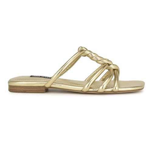 Nine West Makee sandale plate femme aux finitions haut de gamme