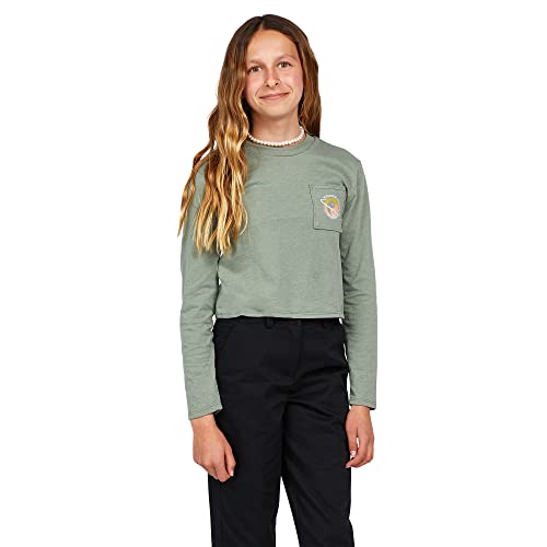 Image of Volcom Girls' Pocket Dial Long Sleeve Tee