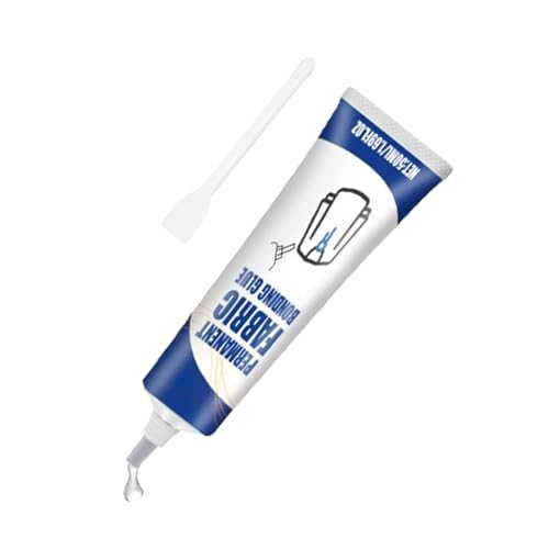 Pegamento para tela – 4 cm para reparación de tejidos, pegamento fuerte para tela, 50 ml, extra fuerte, para ropa, manualidades, tapicería, material, textil, fieltro e insignias