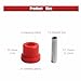 For Golf Cart Leaf Spring Bushing Kit EZGO TXT Spring Bushing Kit, for 1994-Up EZGO TXT/Medalist and 1981-Up Club Car DS - Red Upgrade Replacement for OEM 1012303 1015583 6pcs