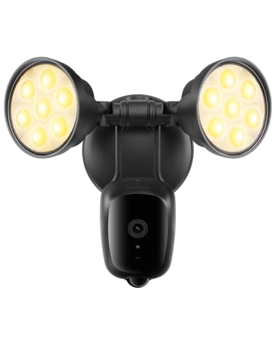 SZPOWER 2K Floodlight Camera 3000K