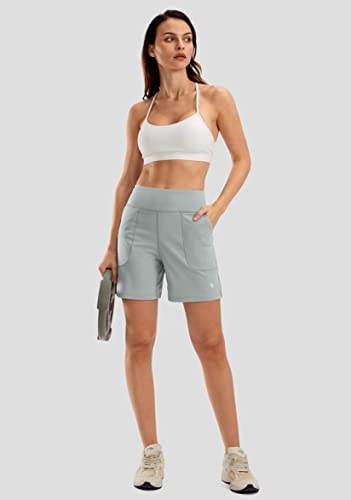 Santiny SAK452 Women'S 6'' Athletic Long Shorts thumb #5