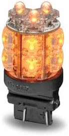 Trux Accessories TB-SP3157A LED 3156 Push-in Stop Light Bulb with 13 Diodes - Amber