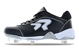 Ringor - Women's Dynasty 2.0 Spike Cleats (10 - Black/White)