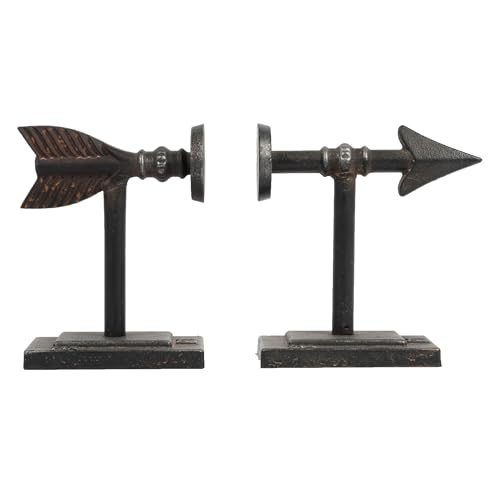 Creative Co-Op DA4199 Bronze Arrow Shaped Cast Iron Bookends thumb #10