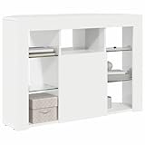 【Design moderne】 Ce cabinet TV LED d'angle fait briller ton espace de vie avec son style contemporain et ses lignes épurées. Fabriqué en bois d'ingénierie, il allie durabilité et élégance. Idéal pour ceux qui veulent un meuble qui se démarque et donne un coup de frais à leur coin détente.