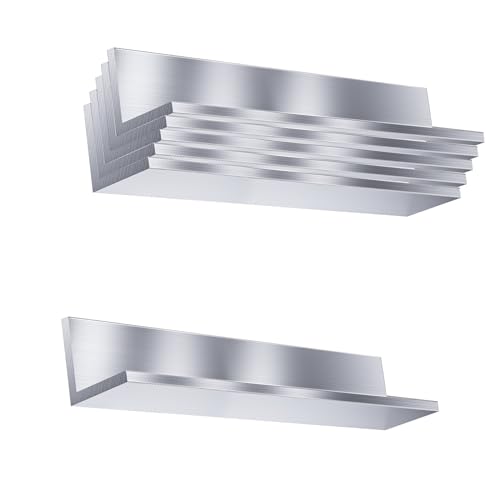 8 Stück Alu Winkelprofil 25x25x3 mm Länge 300 mm Aluwinkel gleichschenklig L-Profil Aluprofil für DIY Projekte und Strukturelle Lösungen