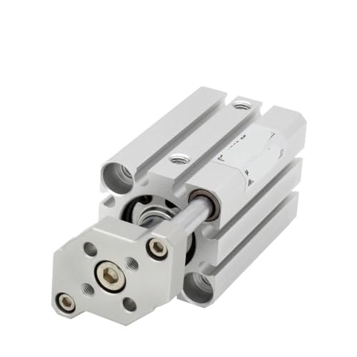 Cylindre compact CQMB50 alésage 50mm avec tige de guidage course 75mm