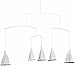 Produktbild Flensted Mobiles Dinghy Regatta 5 Mobile, Stahl, Mehrfarbig, 35x65 cm