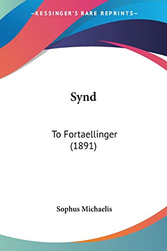 Synd: To Fortaellinger (1891)