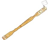 Back Scratcher 19in. Bamboo w/ Massager Rollers