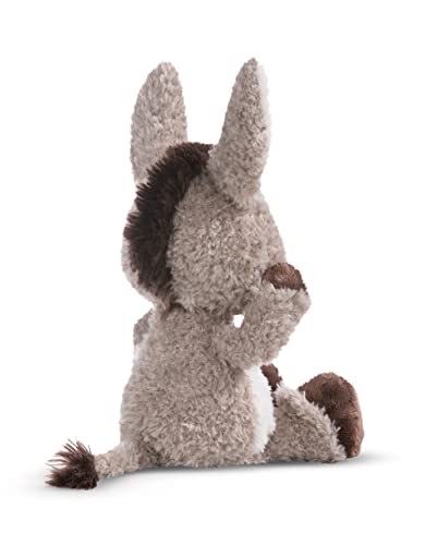 NICI Kuscheltier Esel Donkeylee 22 cm – naturgetreues Stofftier aus weichem Plüsch zum Kuscheln und Spielen, niedliches Plüschtier für Kinder & Erwachsene, 49033, tolle Geschenkidee, grau