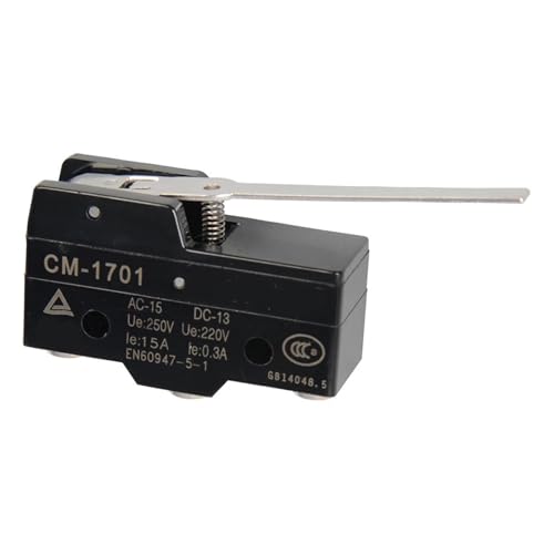 Interruptor de límite horizontal CM-1 de carrera con rodillo metálico y bloque CM-1309 4