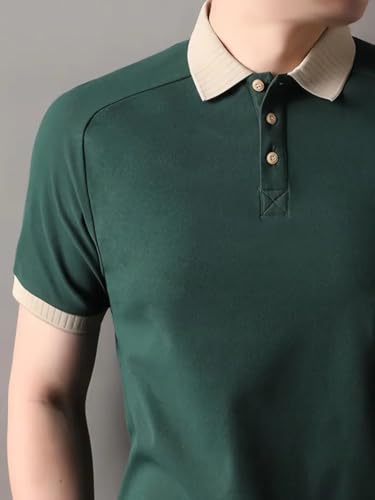 Image of Lymio Polo T Shirt for Men || T Shirt for Man || Collar T Shirt Style Men (Packs Also Available) (Polo-89-92)
