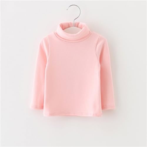 Little Girls Long Sleeve Turtleneck Sweaters Kids Cute Casual Solid Pullover Kids Sweater Birthday Fall Winter Warm Outfits2