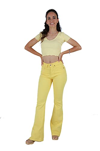 Aterrisage Pantalon Mujer Campana Cinco Bolsillos (42) Cover