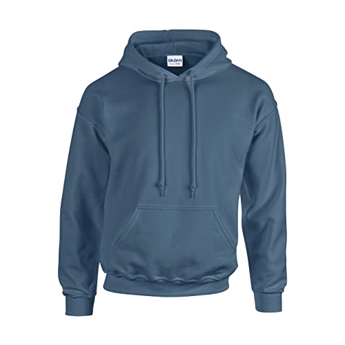 Gildan Heavy Blendâ Hooded Sweatshirt Sweatshirt, Indigo Blue, 2XL Unisex Adult, Indigo Blue, XXL