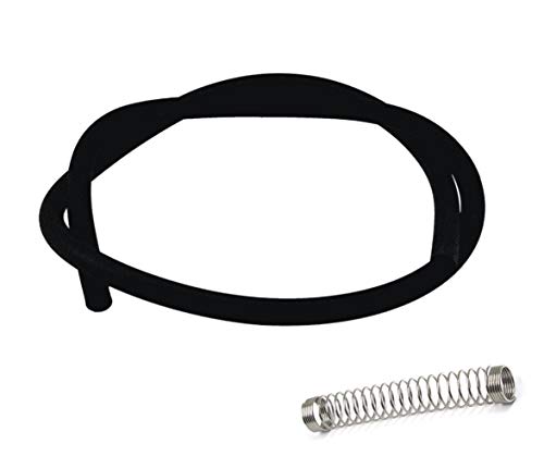 DIAMOND HOOKAH Premium Shisha Schlauch + Knickschutzfeder – Silikonschlauch Matt 150 cm Anti-Schmutz Soft-Touch- universal passend für jedes