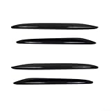 Zilimontt Frontstoßstangen-Lippen-Splitter, Nebelscheinwerfer-Verkleidung für E-Klasse W213 S213 vor Facelift 2016–2020, für AMG Line 4-Türer Limousine, Kombi, ABS-Kunststoff, Carbon-Look