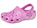 Crocs Unisex-Child Classic Marbled Clogs, Pink Swirl, 6 Toddler