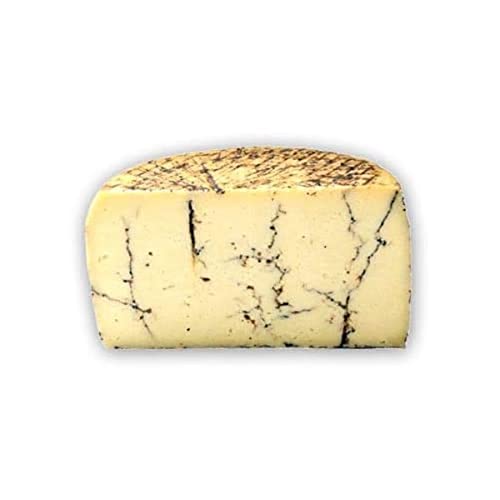 Queso Pecorino trufado, trufa negra- trozo, 200 gramos