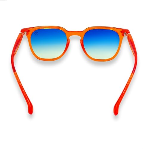 ÓCULOS DE SOL PROTEÇÃO UV400 LINHA JERI - JROMERO ARTIGOS® COR:LARANJA