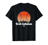 Vintage Baseball Sunset Brett Callahan Prospect Baseball Fan T-Shirt