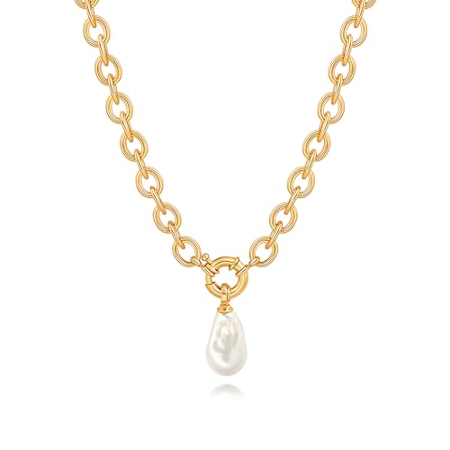 SOFYBJA 18k Gold Chain Choker Dainty Turquoise Beads Bar Necklace for Women Handmade Gemstone Jewelry for Mother's Day, Peridot