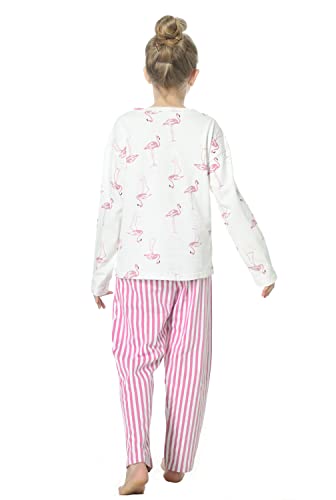 Pajamas for Girls Sleepover Matching PJS Set Summer Cute Loungewear Size 6-153