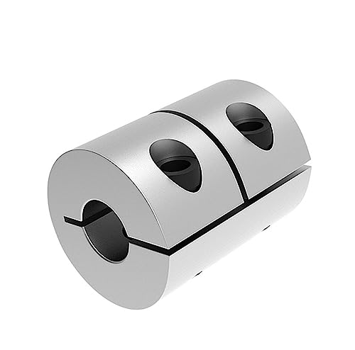 Rigid coupling,Stainless steel rigid coupling 1pcs D20L25 Rigid Shaft Coupler Connector Stepper Motor Accessories Coupling for CNC Machine 3D Printers Parts