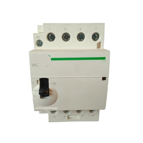 Contacteur WCT-63A 4 pôles 63A résout les pannes de chauffage en 220V sur rail 35mm